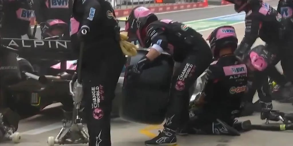 Drama en la Fórmula 1: un mecánico fue atropellado por un piloto en el GP de China