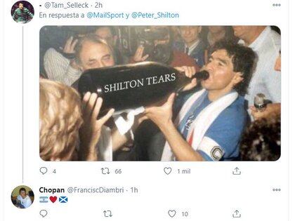 La inoportuna crítica de Peter Shilton horas después de la muerte de  Maradona - Infobae