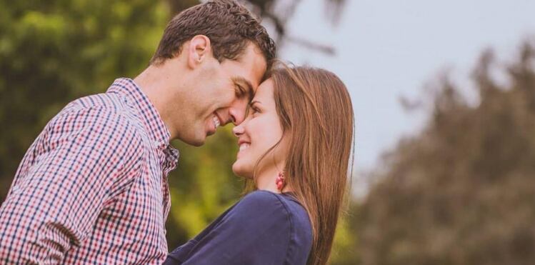 Maju Mantilla y su esposo Gustavo Salcedo.