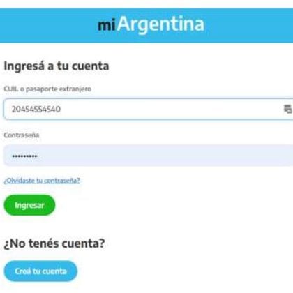 Todo el procedimiento se puede hacer a través de la plataforma Mi Argentina