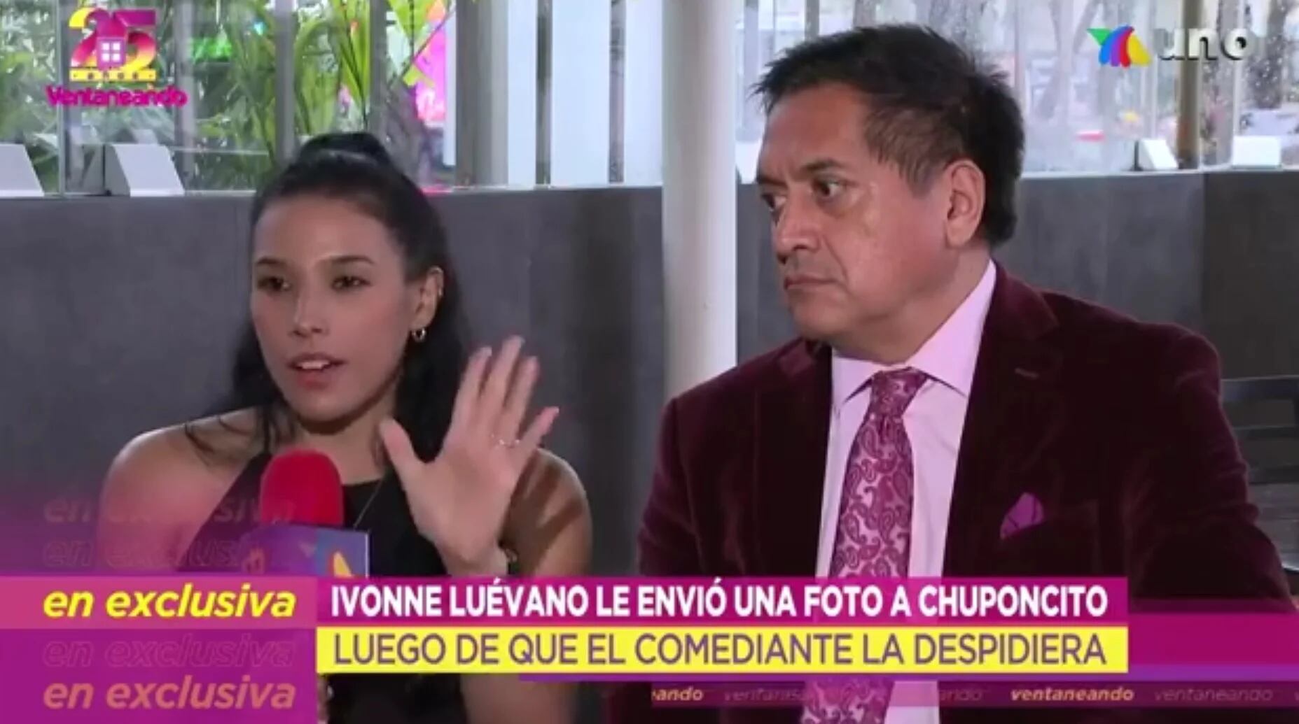 Ivonne fue la tercera en denunciar a Chuponcito, con el apoyo de Bárbara y Carla (Captura de pantalla/Twitter @ventanenadouno)