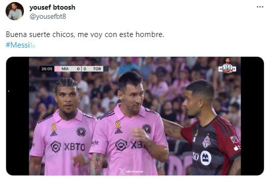 Lionel Messi regresaba a la titularidad tras su ausencia ante Atlanta United