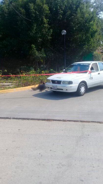 Presuntamente, el agresor habría intentado correr (Foto: Twitter@soyunatachita)