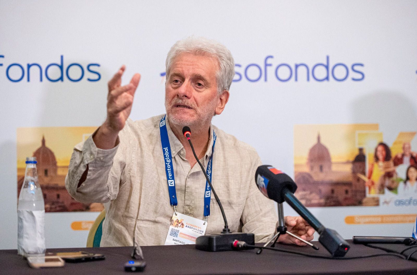Santiago Montenegro, presidente de Asofondos. Foto: Asofondos.