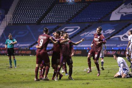 La máquina empató con Puebla, gracias a un gol de último minuto de Orbelín Pineda (Foto: Twitter / @CruzAzulCD)