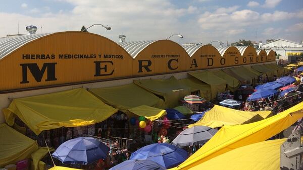 El Mercado Sonora en Ciudad de MÃ©xico, seÃ±alado por ser uno de los principales centros de venta del ave