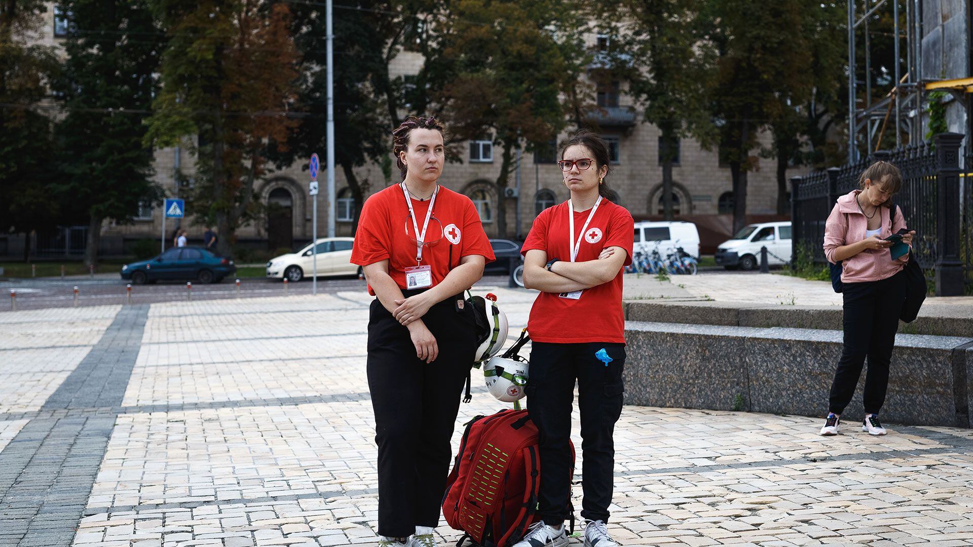 Cruz Roja voluntarios