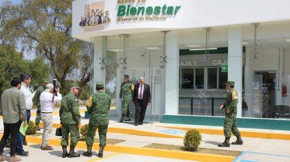 El Ejército tiene a su cargo la construcción de sucursales del Banco de Bienestar (Foto: Sedena)