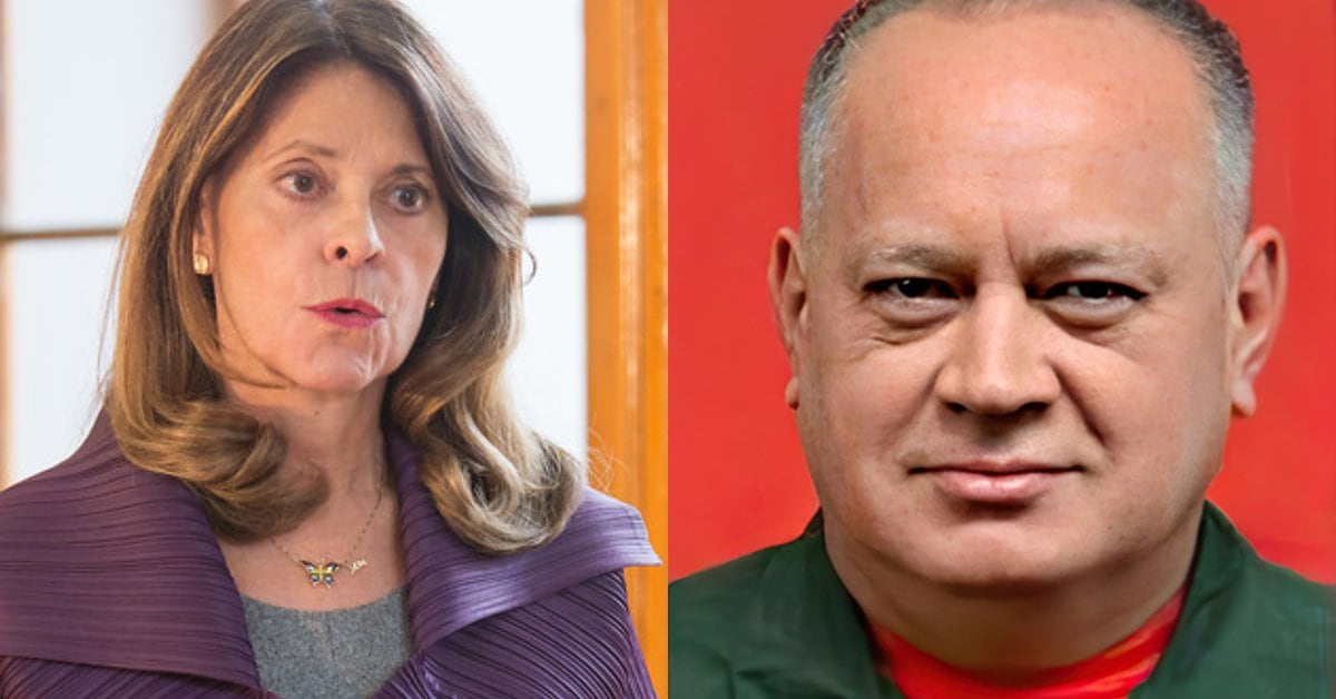 “We are living a mafia war”: Marta Lucía Ramírez reacts to Diosdado Cabello