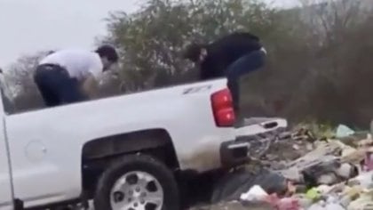 En febrero dos sujetos abandonaron un cuerpo en un terreno baldío en Culiacán, Sinaloa (Foto: Archivo)