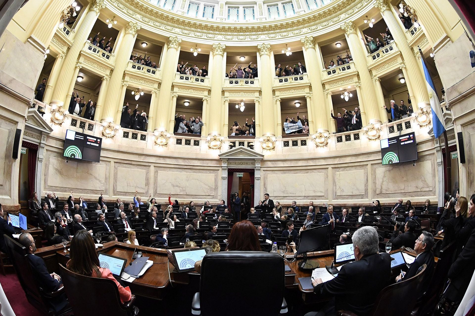Votación Ganancias - ﻿Sesión Pública Especial del Senado de la Nación, el 28 de septiembre de 2023, en Buenos Aires; Argentina