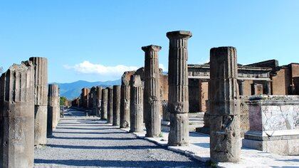 Pompeya fue destruida en la erupción del monte Vesubio en el año 79 d.C. (iStock)