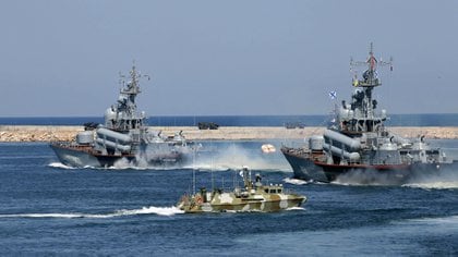 Desfile Naval Rusia