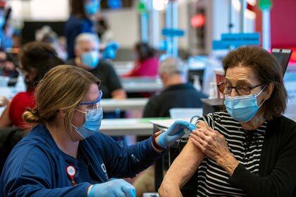 Vacunación en Ohio (Reuters)