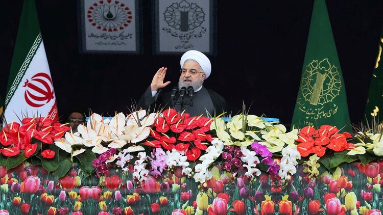 Rouhani aseguró que “el enemigo no alcanzará sus planes diabólicos” (Reuters)