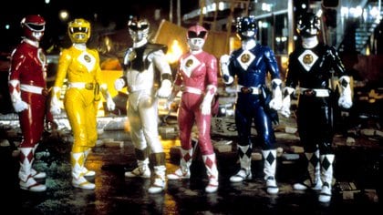 Los históricos Mighty Morphin Power Rangers (Foto: Moviestore/Shutterstock -1570633a-)