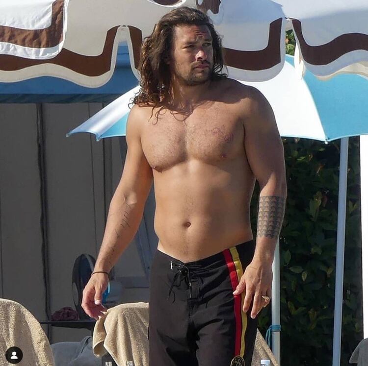 Momoa fue criticado por mantener un “cuerpo de papá” (Foto: Instagram)