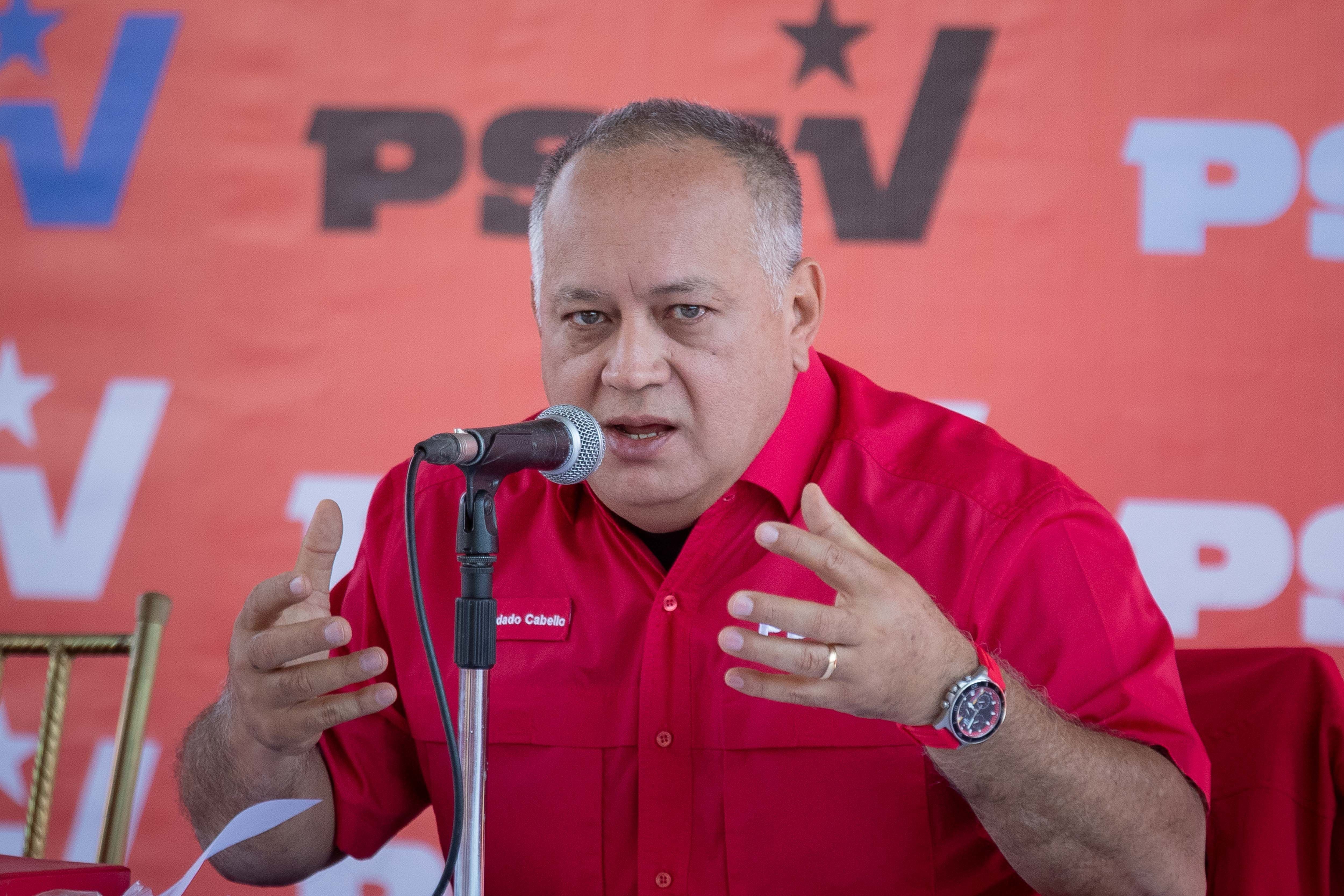 Diosdado Cabello (EFE/ Rayner Peña R.)