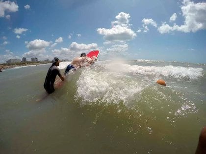 Surf en Mar del Plata