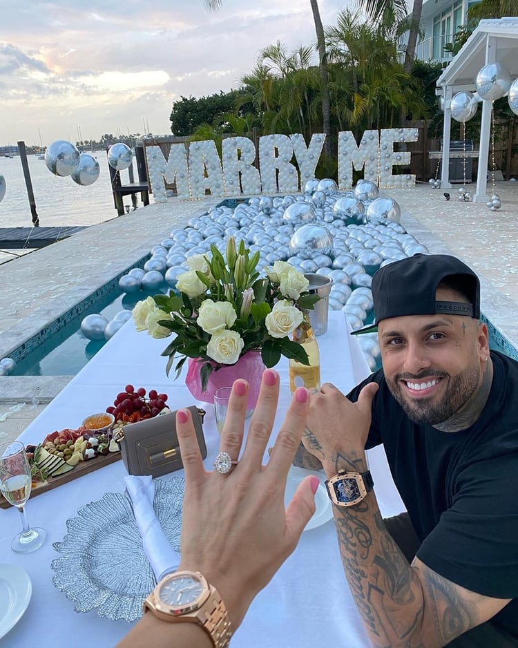 Nicky Jam tras la propuesta de matrimonio 