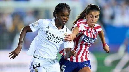 Linda Caicedo fue titular con el Real Madrid y aportó una asistencia en la victoria del cuadro "merengue" por 2-1, con el que se coronaron campeonas de la Copa de la Reina (Getty Images)
