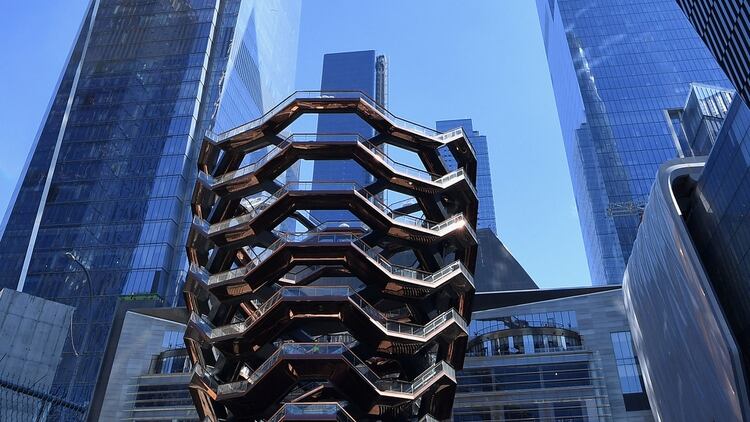 “The Vessel”, una de las joyas arquitectónicas del emprendimiento (AFP)