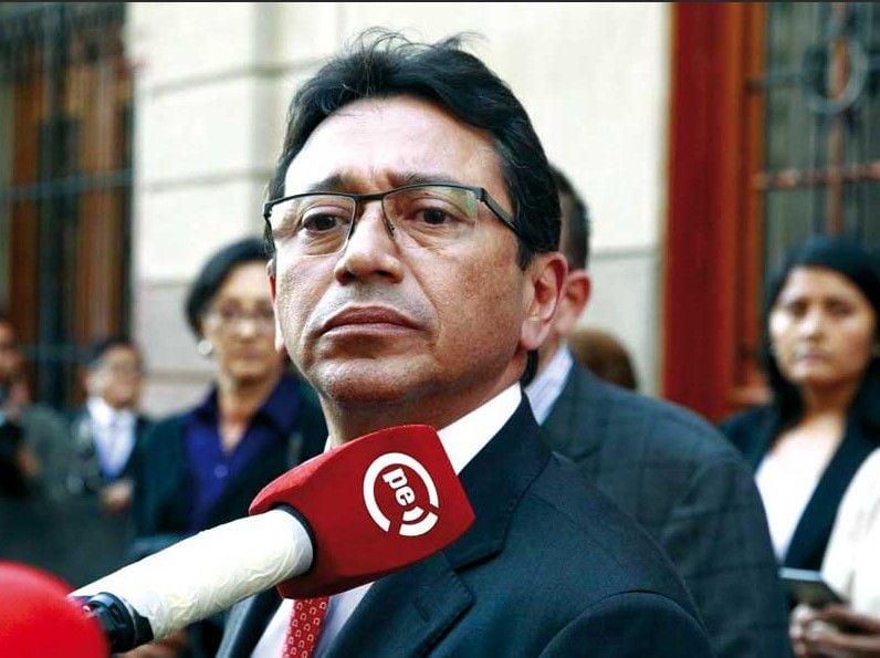 Humberto Abanto, abogado de defensa de Abencia Meza.