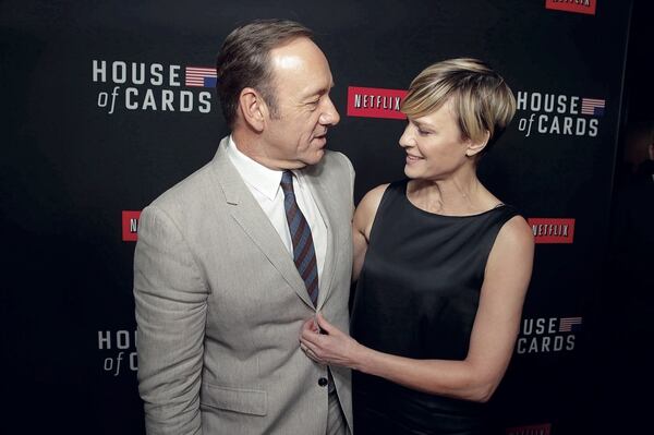 Kevin Spacey y Robin Wright