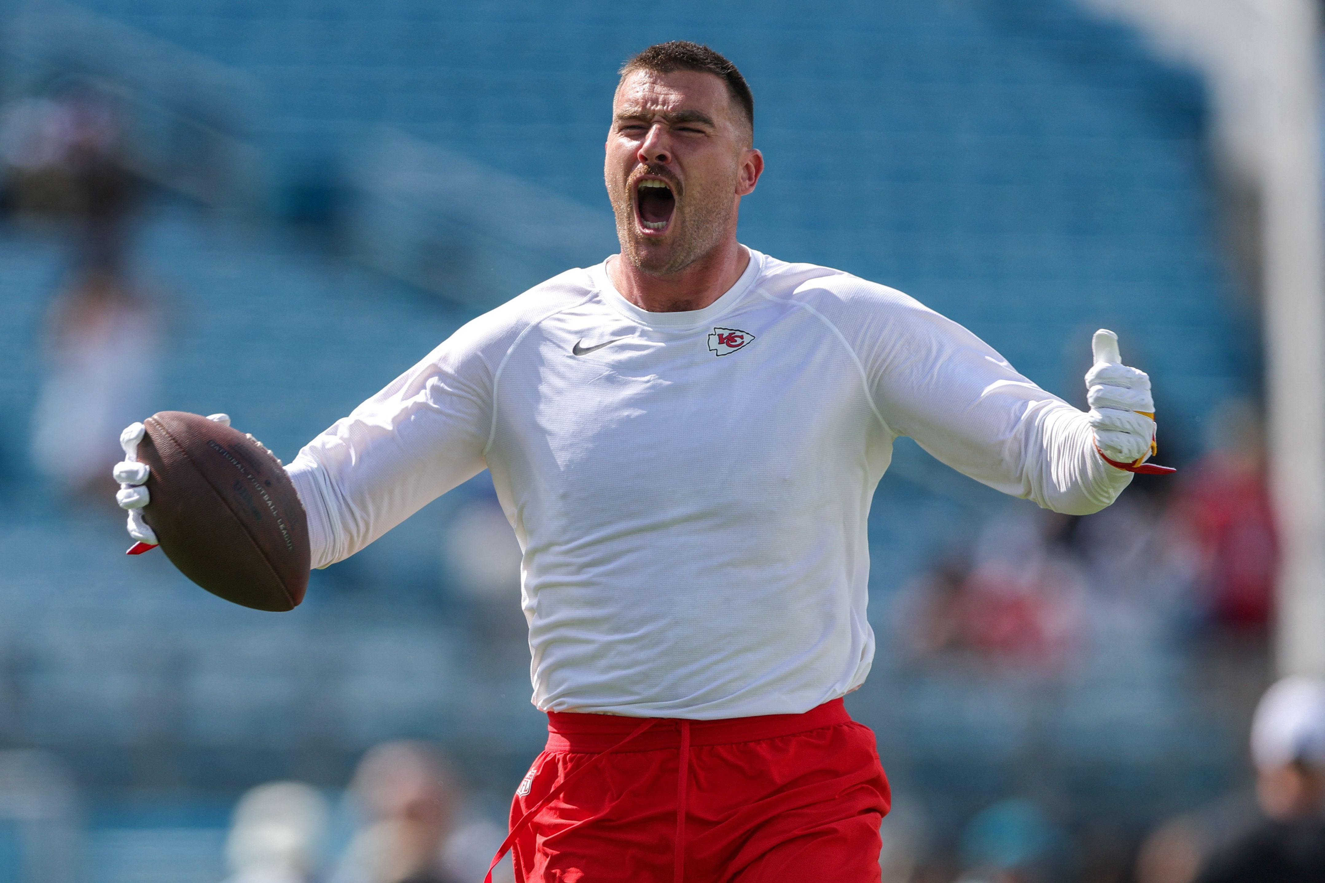 “Sólo el tiempo lo dirá, pero como dice el refrán, el que engaña una vez, engaña siempre”, dijo Maya sobre Travis Kelce
Mandatory Credit: Nathan Ray Seebeck-USA TODAY Sports