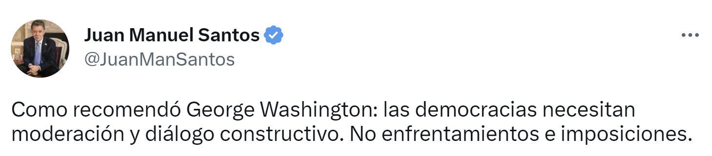 Juan Manuel Santos sobre el remezón en el gabinete presidencial