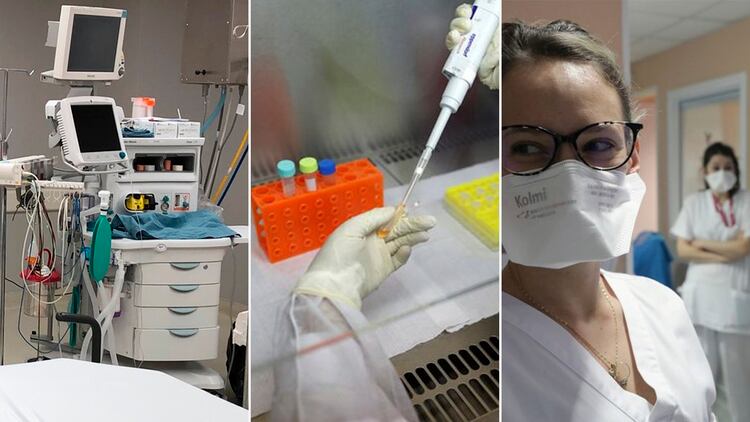 Respiradores, análisis y personal médico son indispensables para hacer frente a la pandemia de SARS-CoV-2