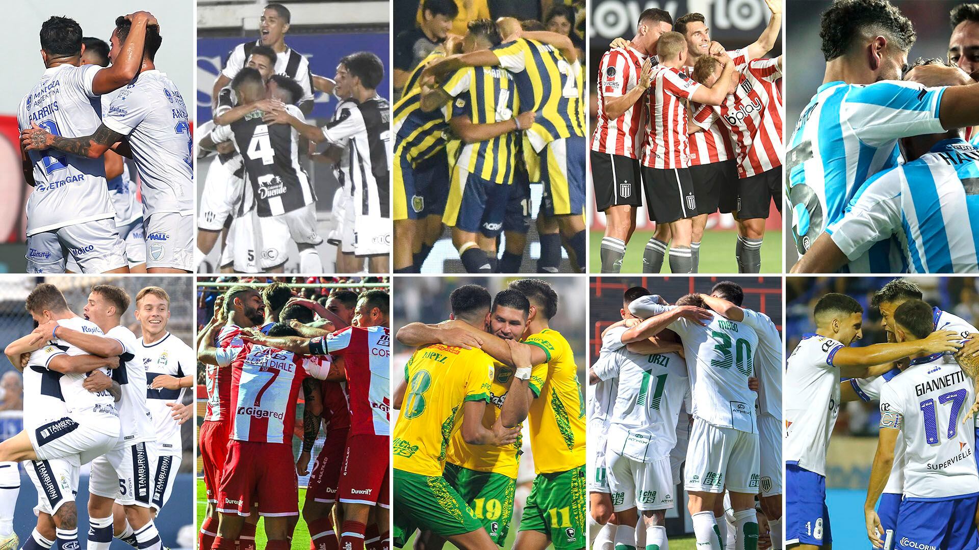 previas Godoy Cruz-Gimnasia, Central Córdoba-Unión, Rosario Central-Defensa, Estudiantes-Banfield, Racing-Vélez