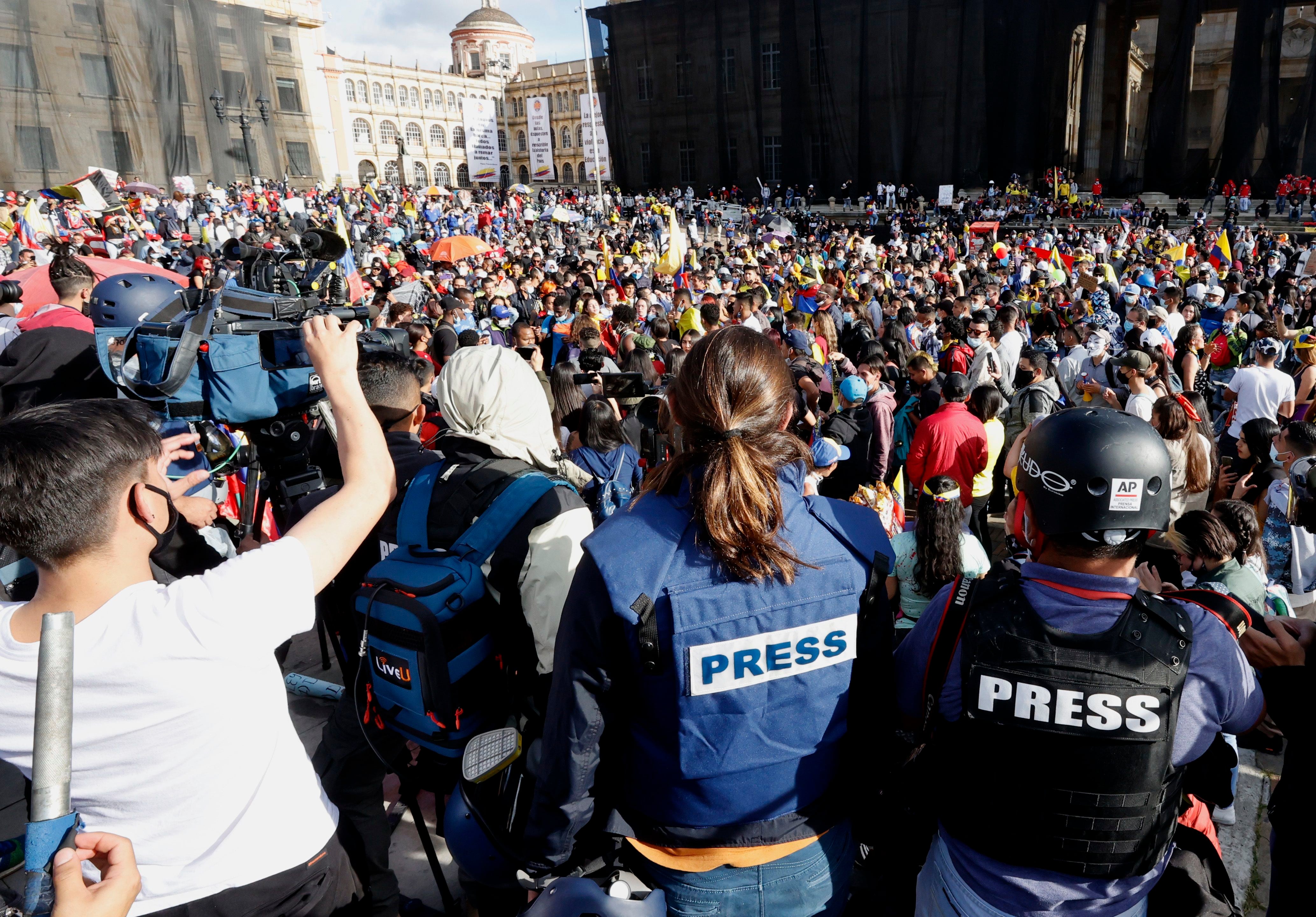 IReporteros Sin Fronteras alertó sobre el avance de la desinformación en su balance 2023 sobre la libertad de prensa. (FOTO: EFE/ Mauricio Dueñas Castañeda)
