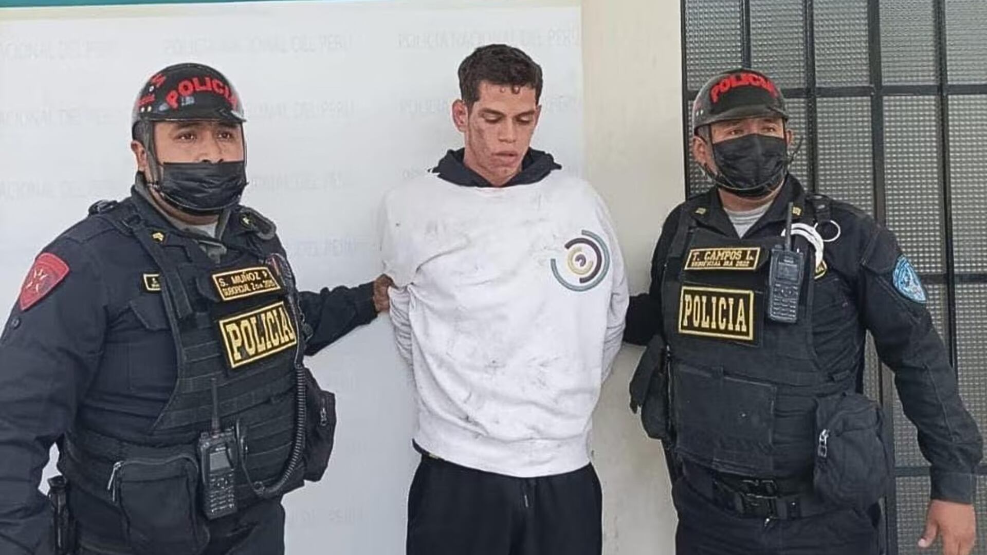 Maldito fue liberado por la fiscal María Elena Peña