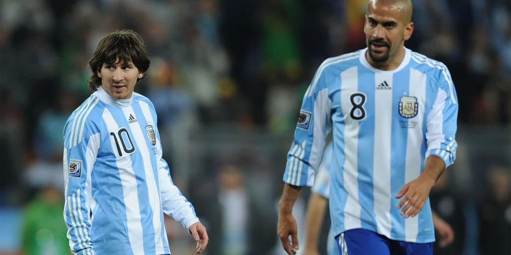 La Brujita Verón contó una historia inédita de la primera arenga de Lionel Messi como capitán de la Selección en el Mundial 2010