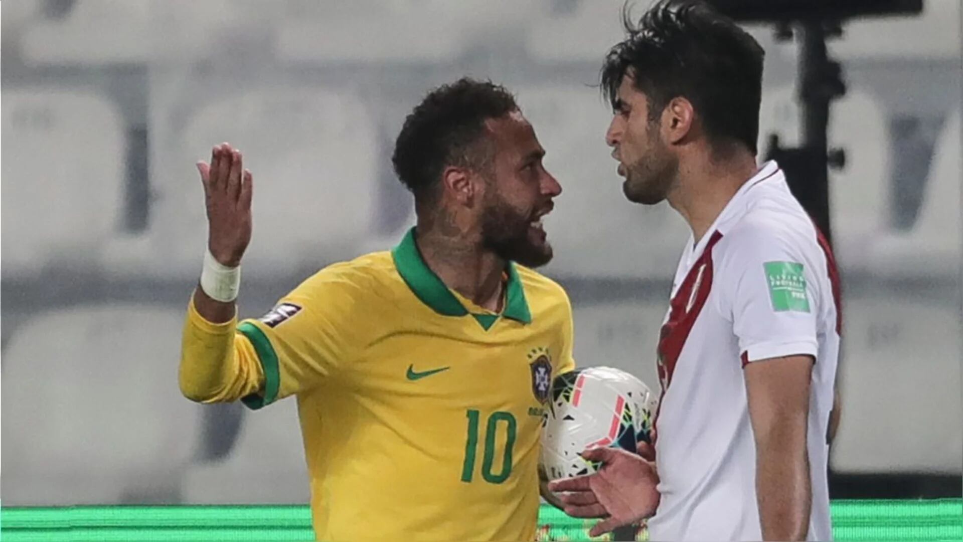 “¿Estás loco?”, la bronca de Neymar con Carlos Zambrano en recordado y polémico Perú vs Brasil por Eliminatorias