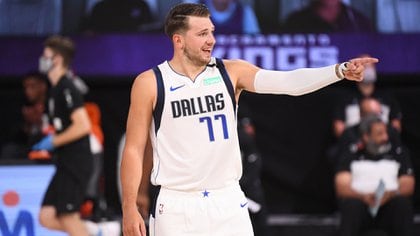 Luca Doncic, un futbolista esloveno que jugaba en el Real Madrid, dejó su lugar por Campazzo cuando se fue a la NBA.  ¿Se volverán a encontrar en Dallas?  (Jarrett Ellwood / NBAE)