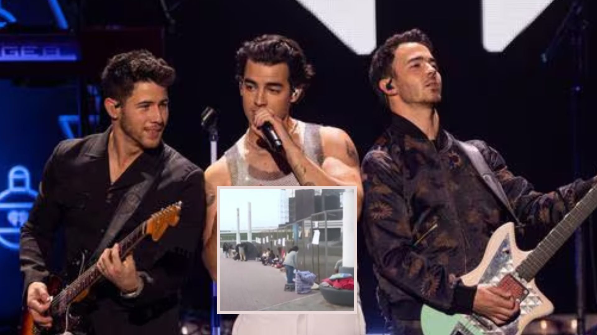 Jonas Brothers cantarán en Lima el 21 de abril y sus fans ya se encuentran haciendo colas en el Costa 21.