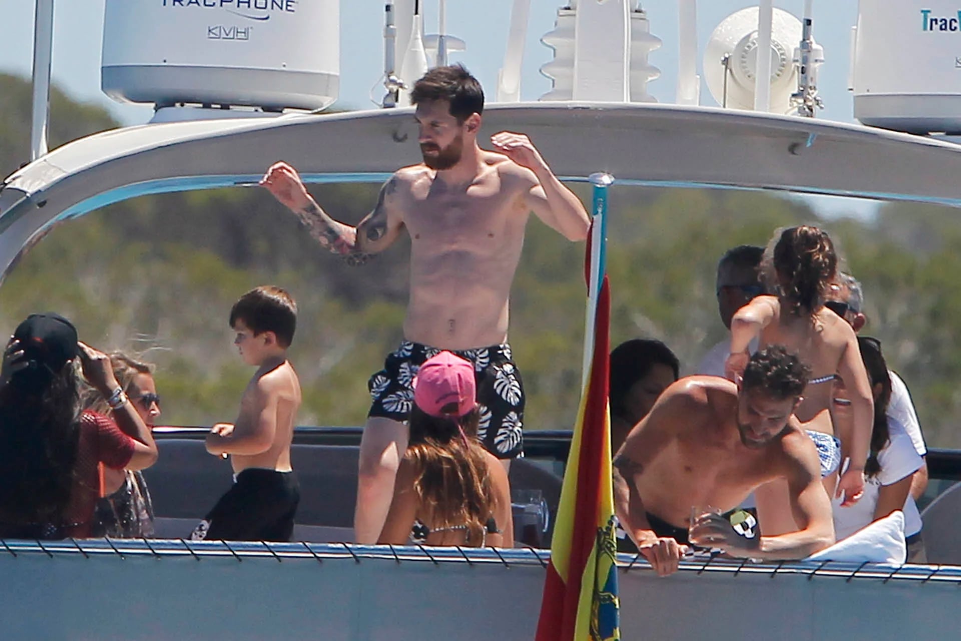 Lionel Messi disfruta de sus vacaciones, tras una intensa temporada (Grosby Group)