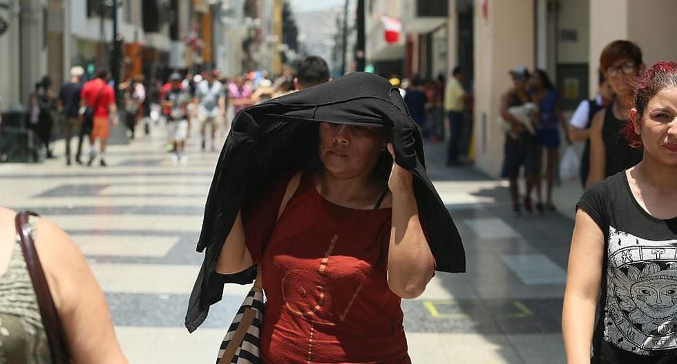 Lima seguirá experimentando altas temperaturas.