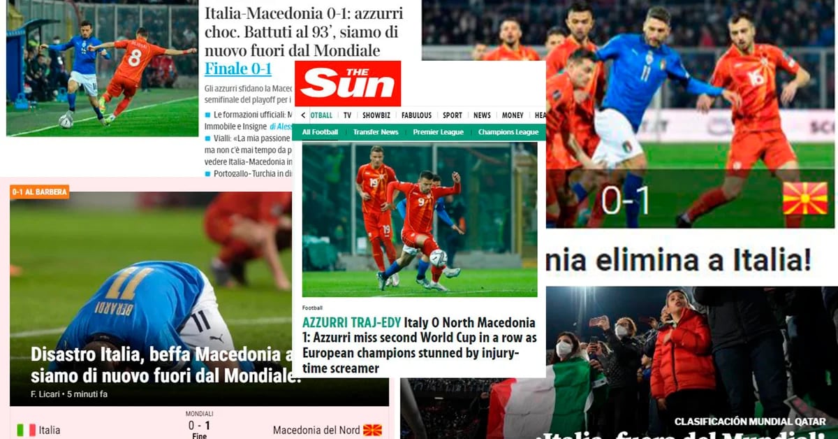 ‘All’inferno’: così i media europei hanno riflettuto sulla sconfitta che ha lasciato l’Italia senza il Mondiale