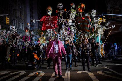 Desfile de Halloween en New York AP