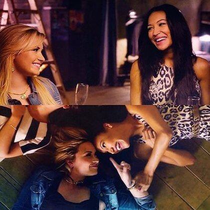 'Santana' y 'Dani' sostuvieron un romance durante cuatro episodios de la quinta temporada (Foto: Instagram@ddlovato)