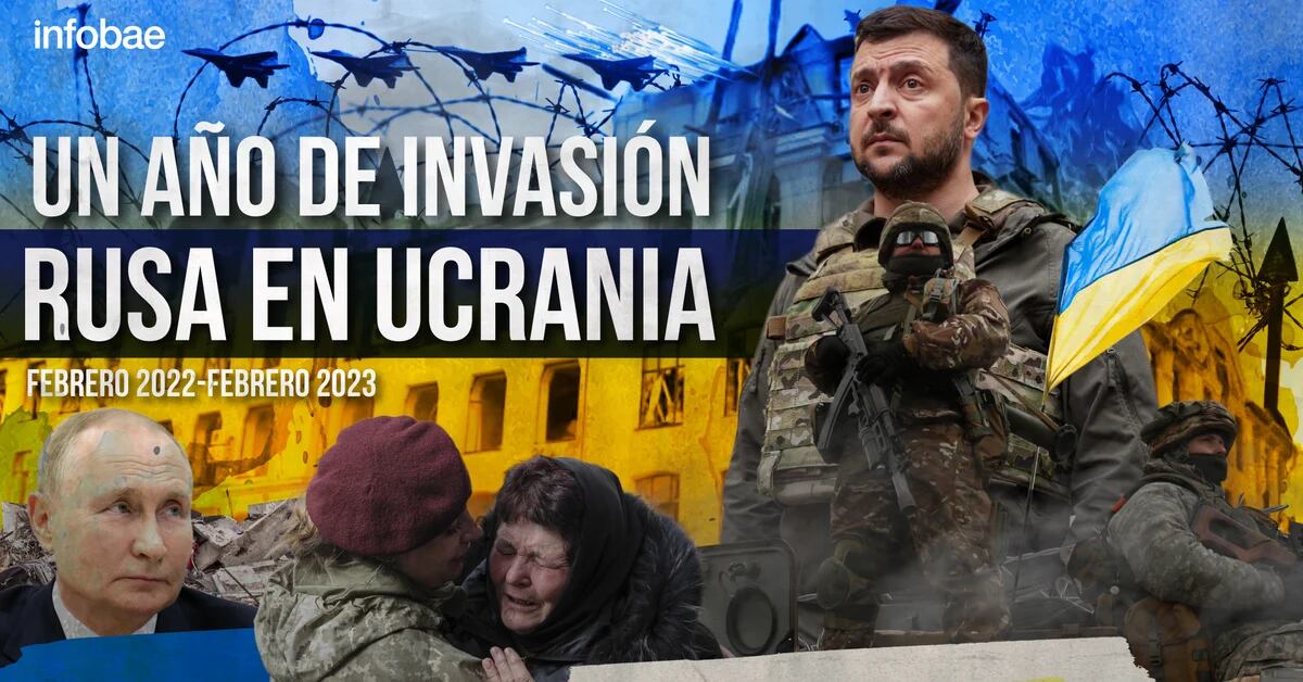 A year in 10 minutes: the key moments of the drama in Ukraine due to the Russian invasion