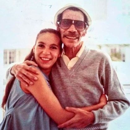 Carmen y su papá, Ramón (@carmenvaldesjul)