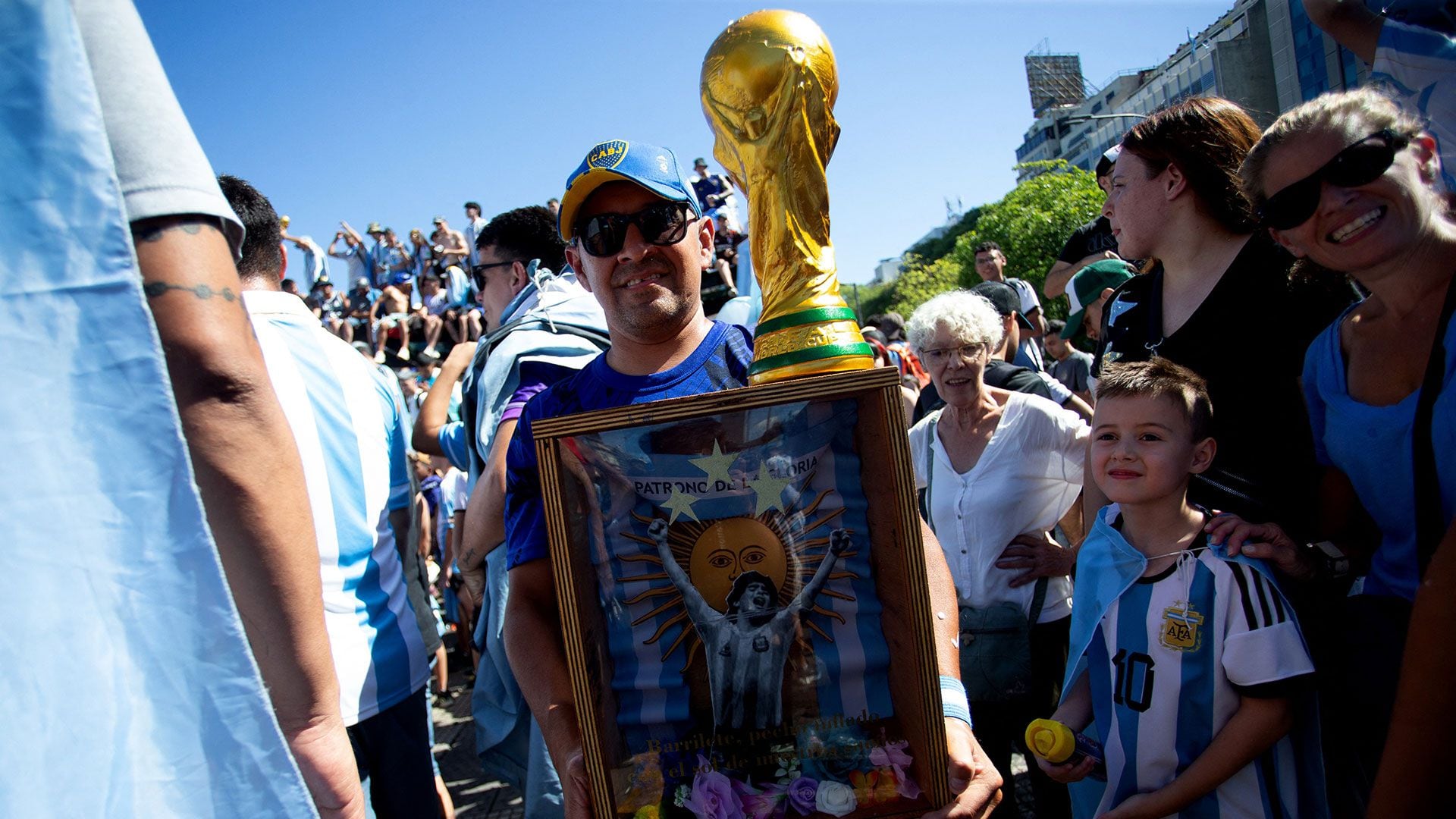 La pasión y creatividad en la fiesta de los argentinos el pasado 18D se podrá ver en “Muchachos, elijo creer” (Reuters/Gonzalo Colini)
