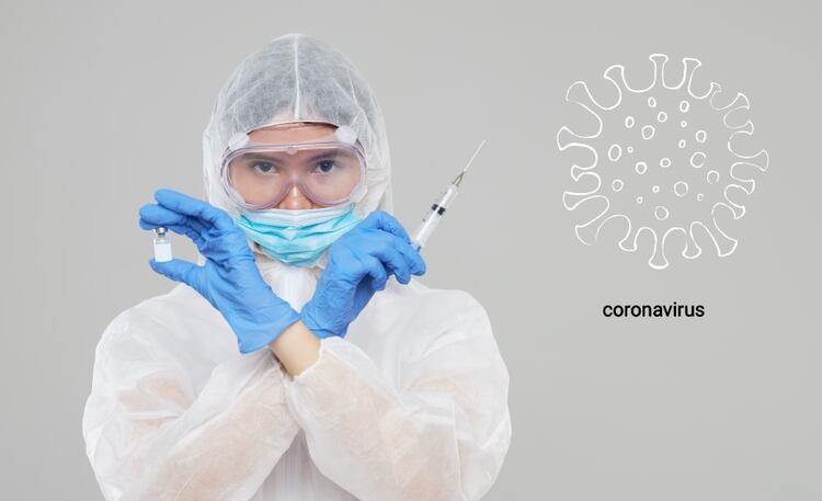 Los científicos están en proceso de creación de vacunas para combatir al coronavirus, el virus originado en Wuhan, China (Shutterstock) 