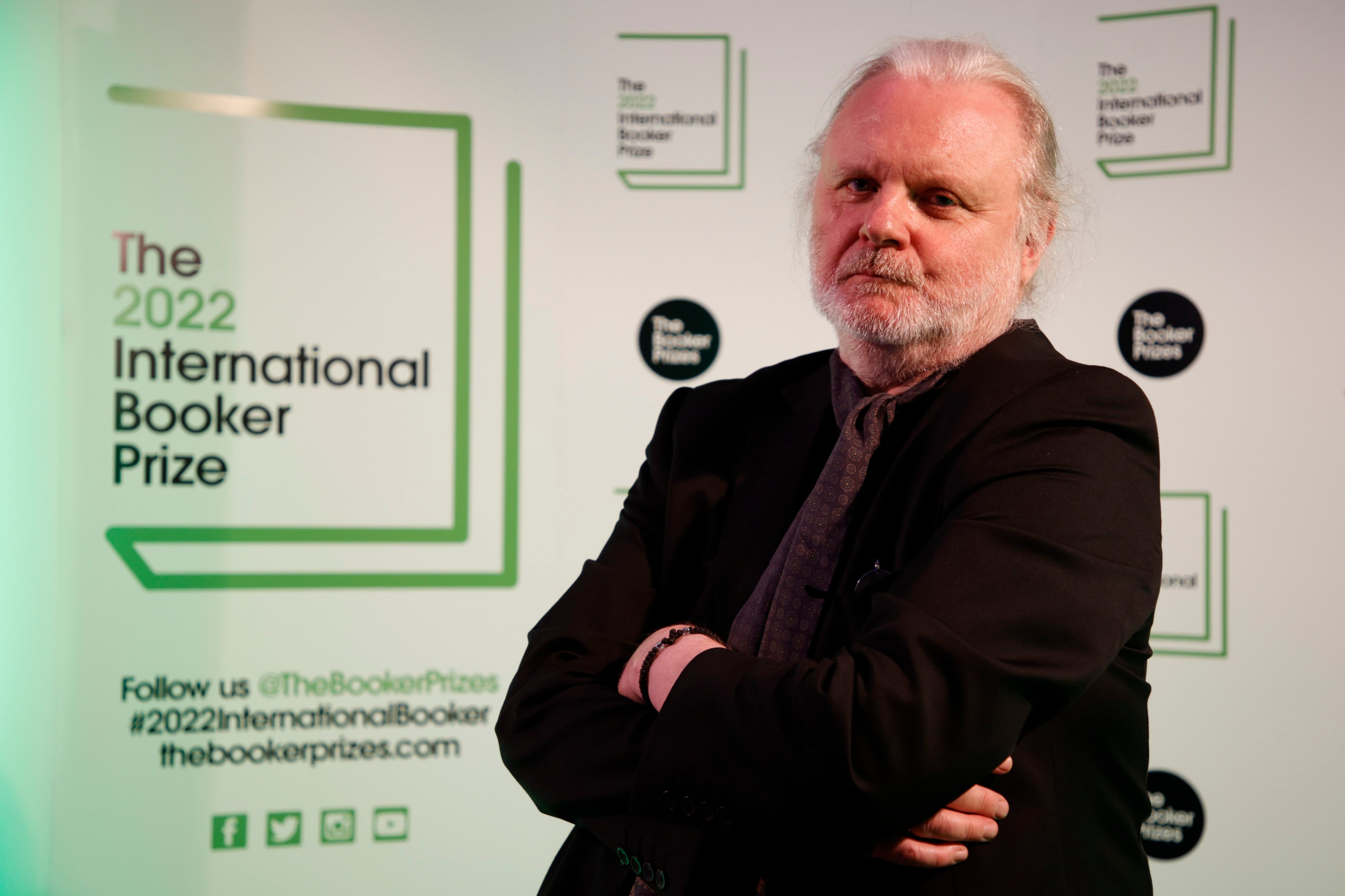 Fosse antes de la ceremonia del Premio Booker, el Londres, el 26 de mayo de 2022. (AP Foto/David Cliff, archivo)