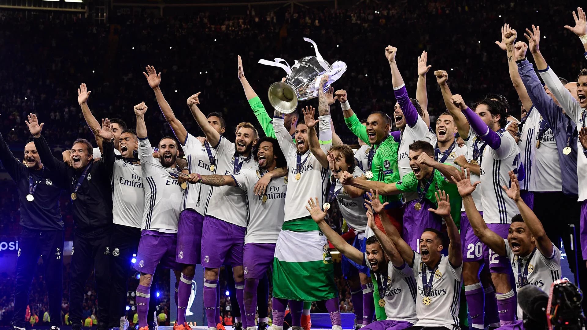 Real Madrid conquistó la duocécima Champions League de su historia y es el club que más veces la ganó (AFP)