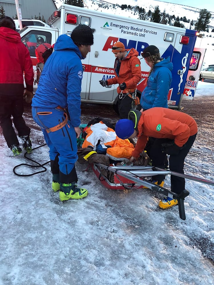 Gurbaz Singh antes de ser trasladado al hospital (@ClackCoSheriff)